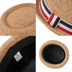 Saint Jean Summer Straw Porkpie Hat