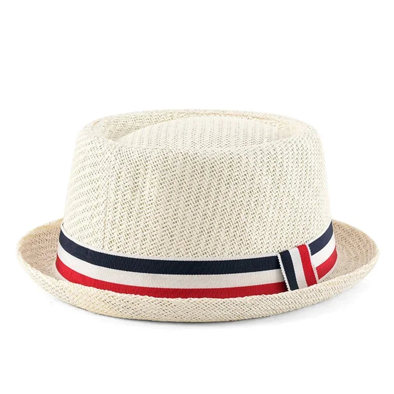 Saint Jean Summer Straw Porkpie Hat