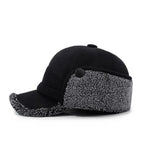 Saint Paul Winter Fur Earflaps Baseball Cap