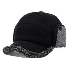 Saint Paul Winter Fur Earflaps Baseball Cap