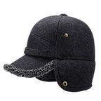 Saint Paul Winter Fur Earflaps Baseball Cap