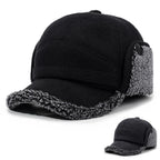 Saint Paul Winter Fur Earflaps Baseball Cap