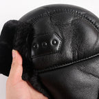 Saint Petersburg Leather Trapper Bomber Hat