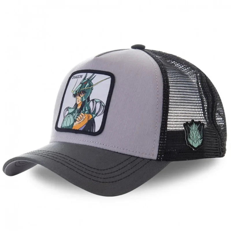 Saint Seiya Cartoon Trucker Cap