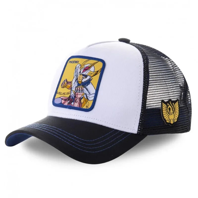 Saint Seiya Cartoon Trucker Cap