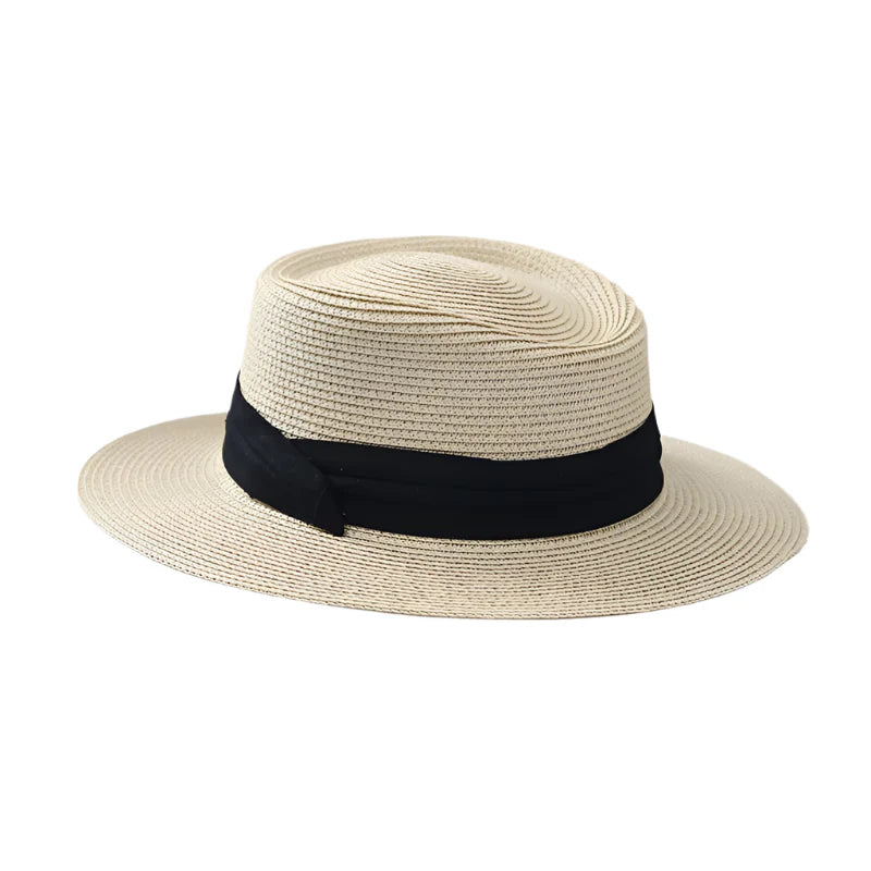 San Fernando Summer Straw Porkpie Hat