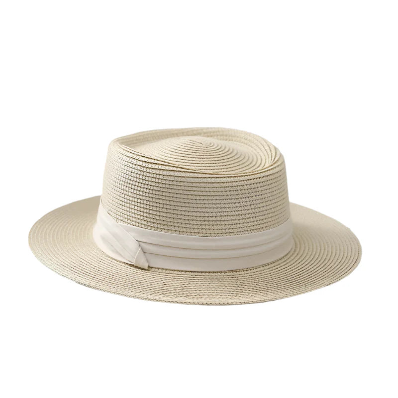 San Fernando Summer Straw Porkpie Hat