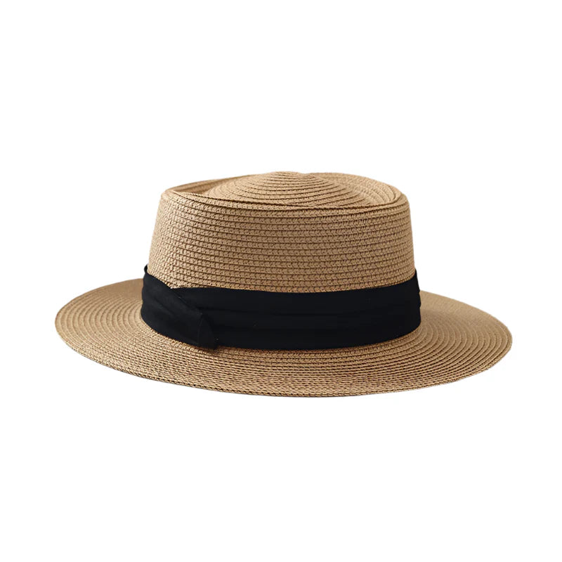 San Fernando Summer Straw Porkpie Hat