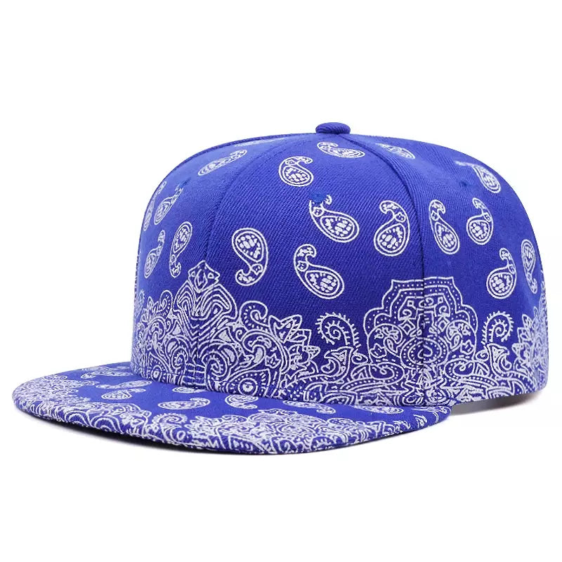 San Andreas Cashew Flowers Snapback Cap