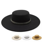 Cotton Boater Hat – classic cotton boater hat