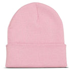 Grey unisex beanie, soft acrylic winter hat