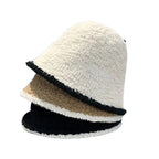 Scarlett Fur Crochet Bucket Hat
