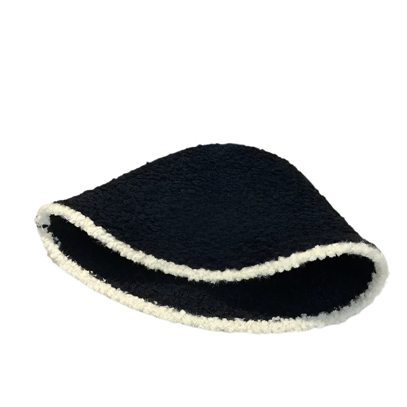 Scarlett Fur Crochet Bucket Hat
