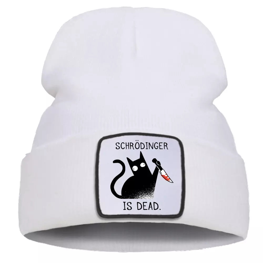 Schrodinger Is Dead Cat Beanie