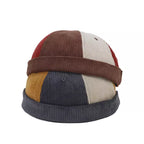 Seaford Patchwork Corduroy Docker Cap
