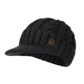 Seattle Winter Plush Knitted Visor Beanie