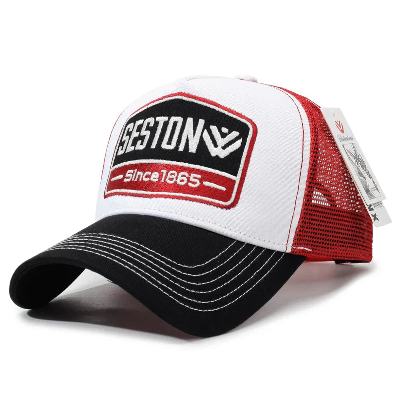 Seston 1865 Embroidered Trucker Cap
