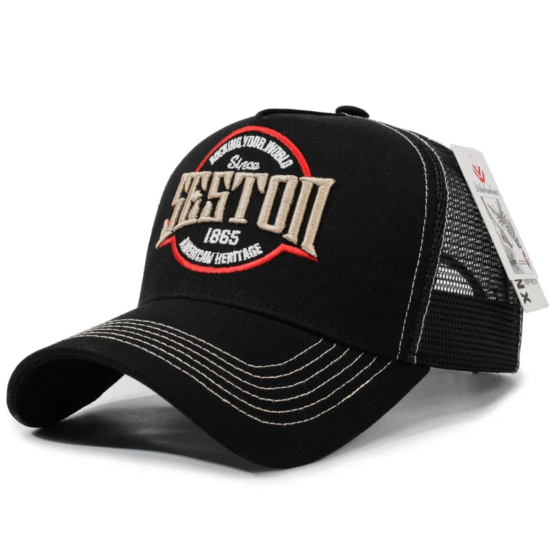 Seston 1865 Retro Trucker Cap
