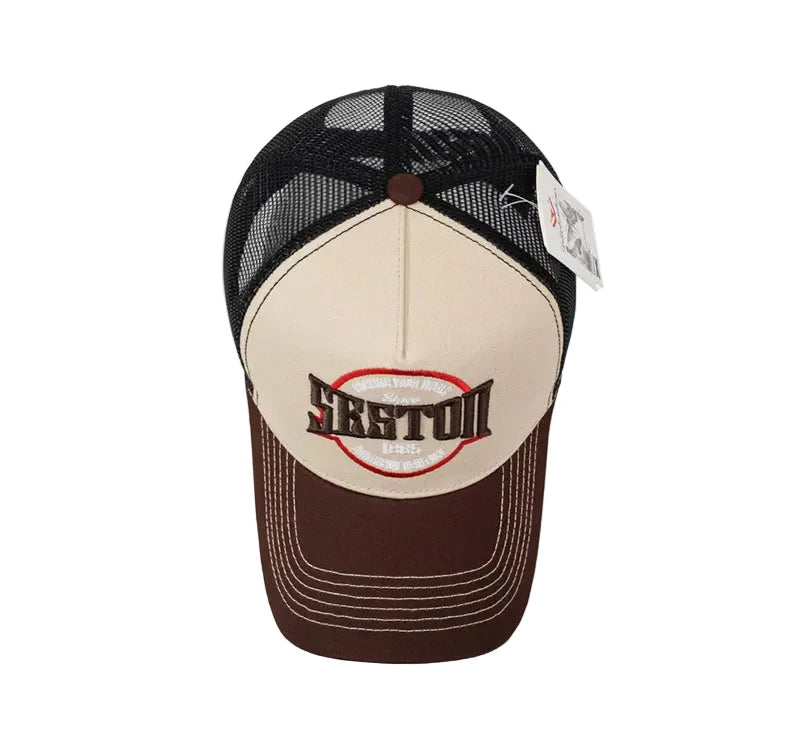 Seston 1865 Retro Trucker Cap