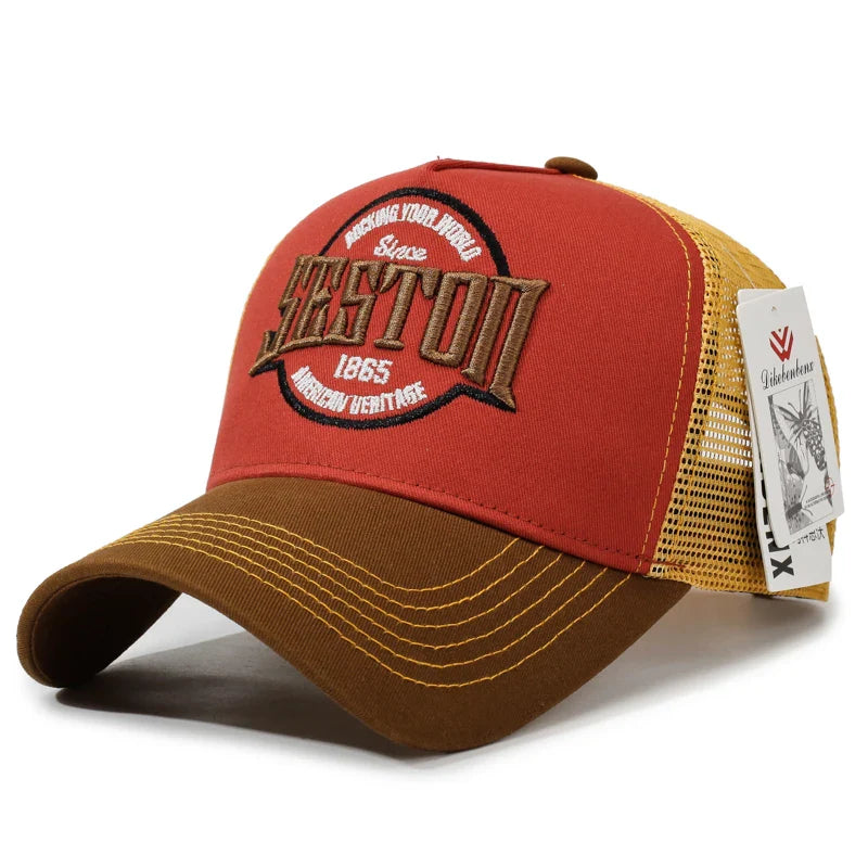 Seston 1865 Retro Trucker Cap