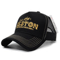 Seston Golden Logo Trucker Cap