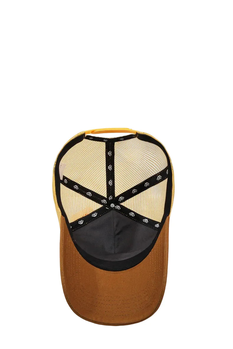 Seston Golden Logo Trucker Cap
