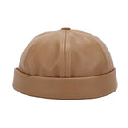 Seward Leather Docker Cap