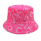 Shells Print Reversible Bucket Hat