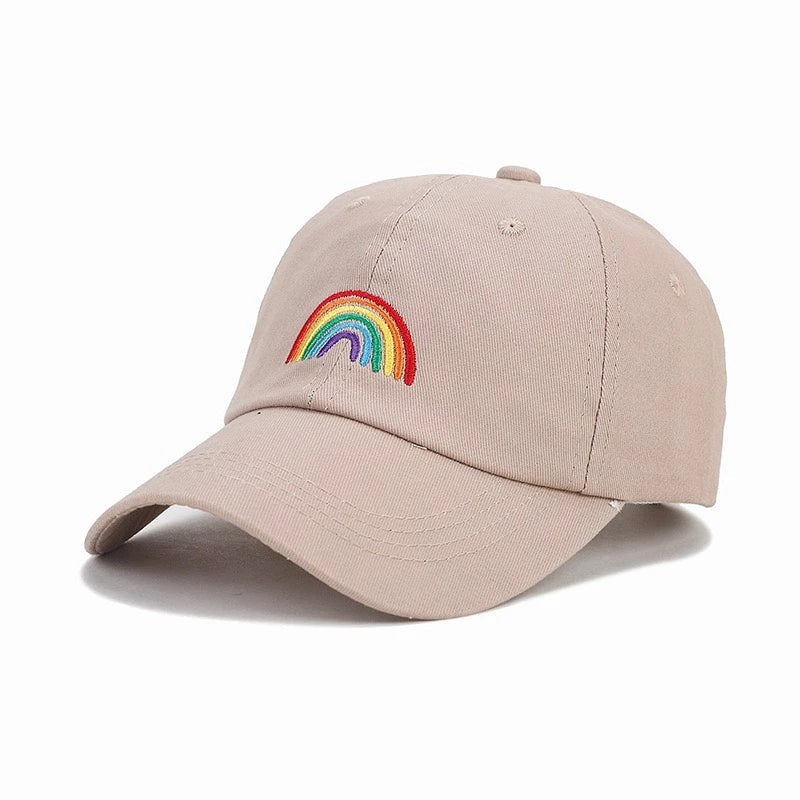 Shining Rainbow Cotton Baseball Cap