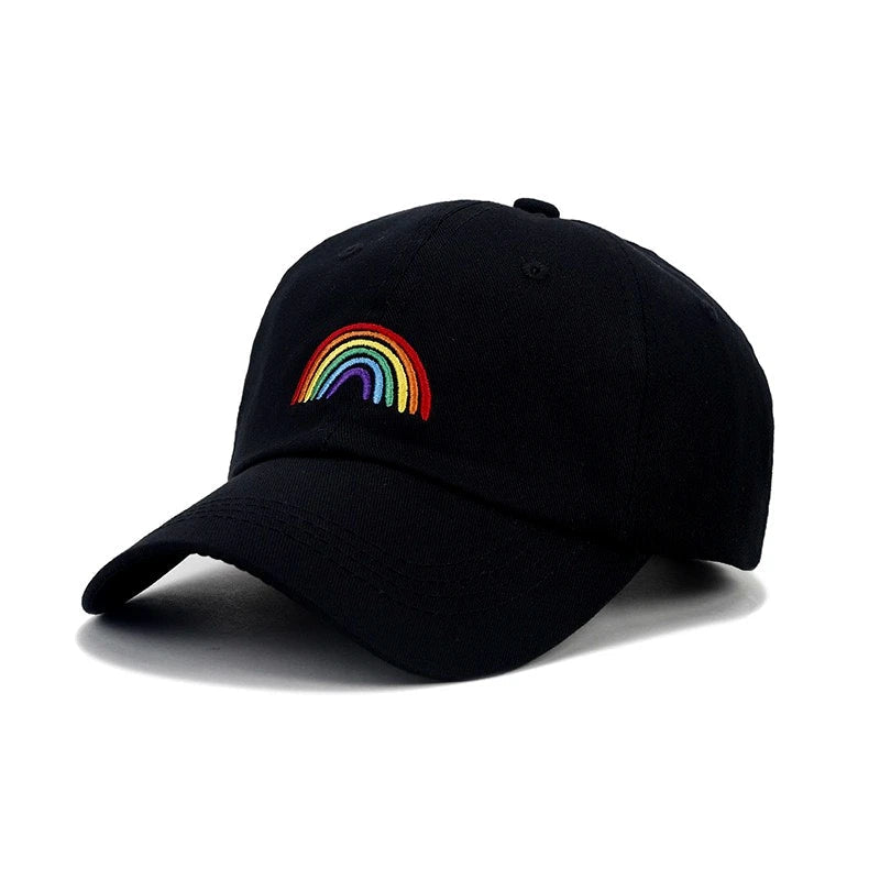 Shining Rainbow Cotton Baseball Cap