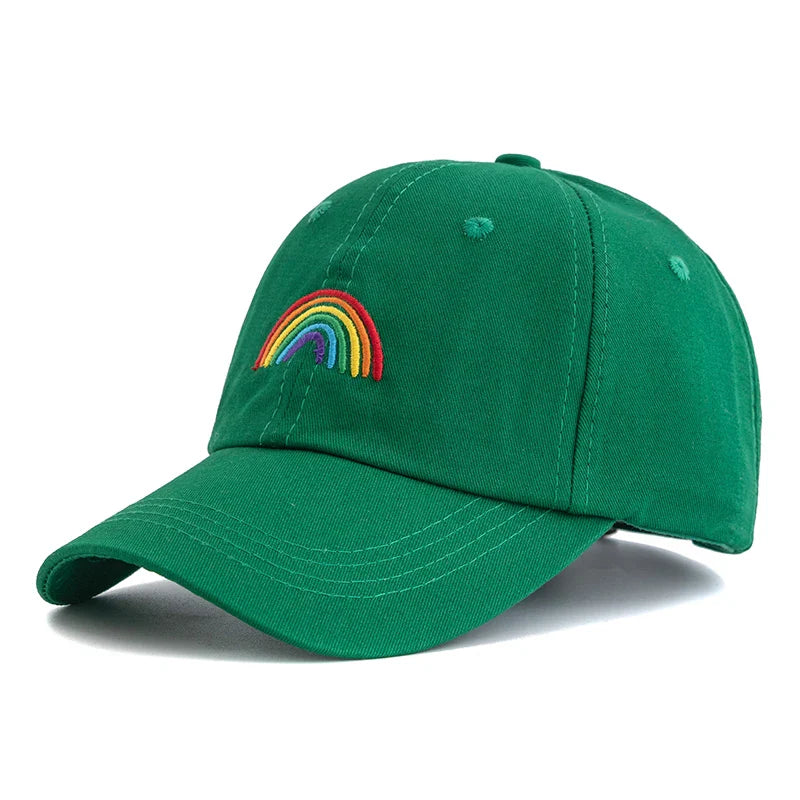 Shining Rainbow Cotton Baseball Cap