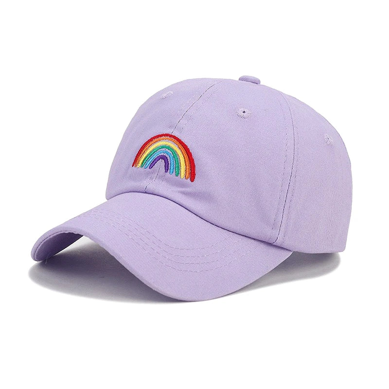 Shining Rainbow Cotton Baseball Cap