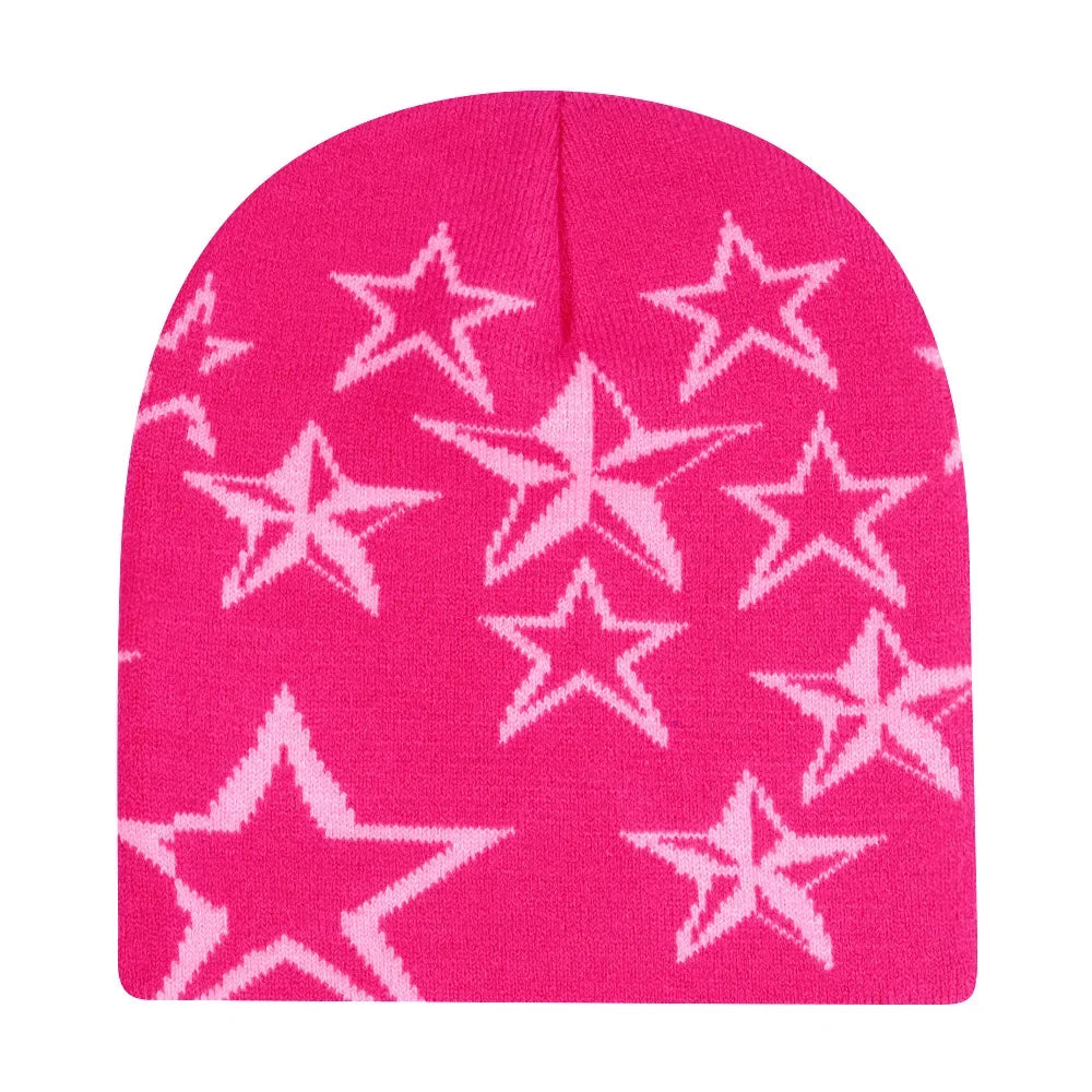 Shining Stars Winter Knitted Beanie