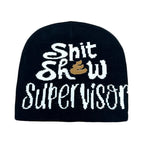 Shit Show Supervisor Knitted Beanie