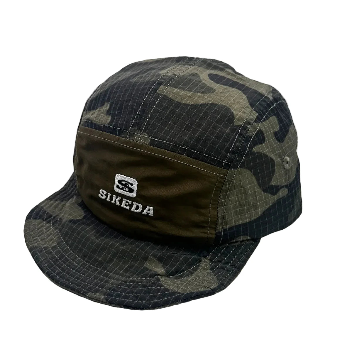 Sikeda Retro Camouflage 5-Panels Baseball Cap