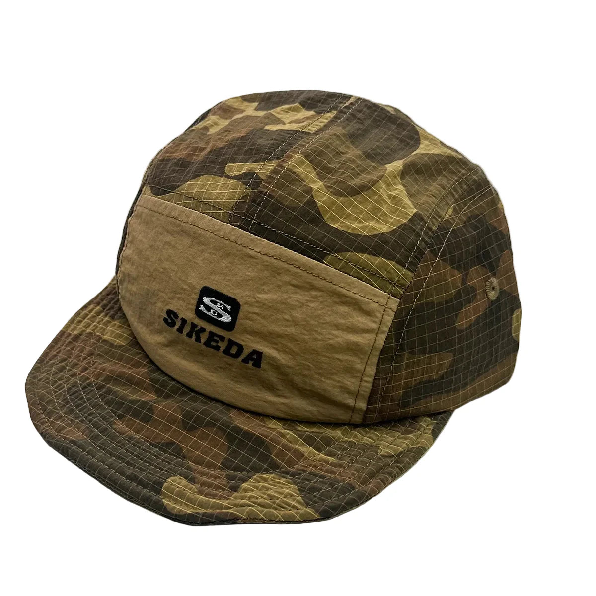 Sikeda Retro Camouflage 5-Panels Baseball Cap