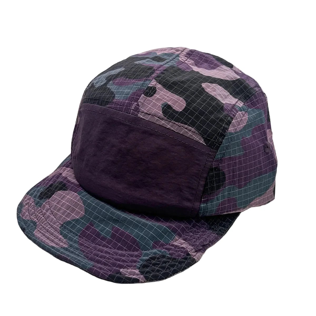 Sikeda Retro Camouflage 5-Panels Baseball Cap