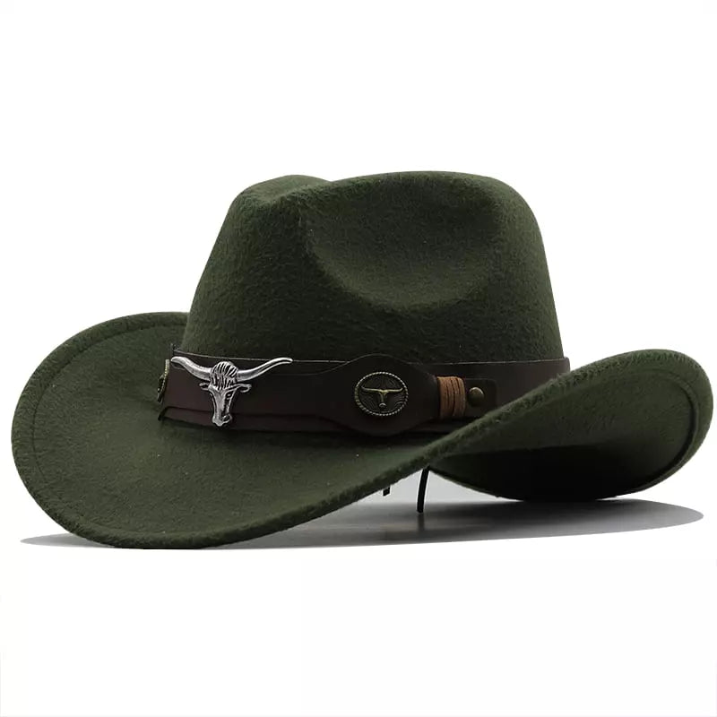 Silver Bull Wool Cowboy Hat