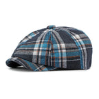 Sitges Plaid Newsboy Cap