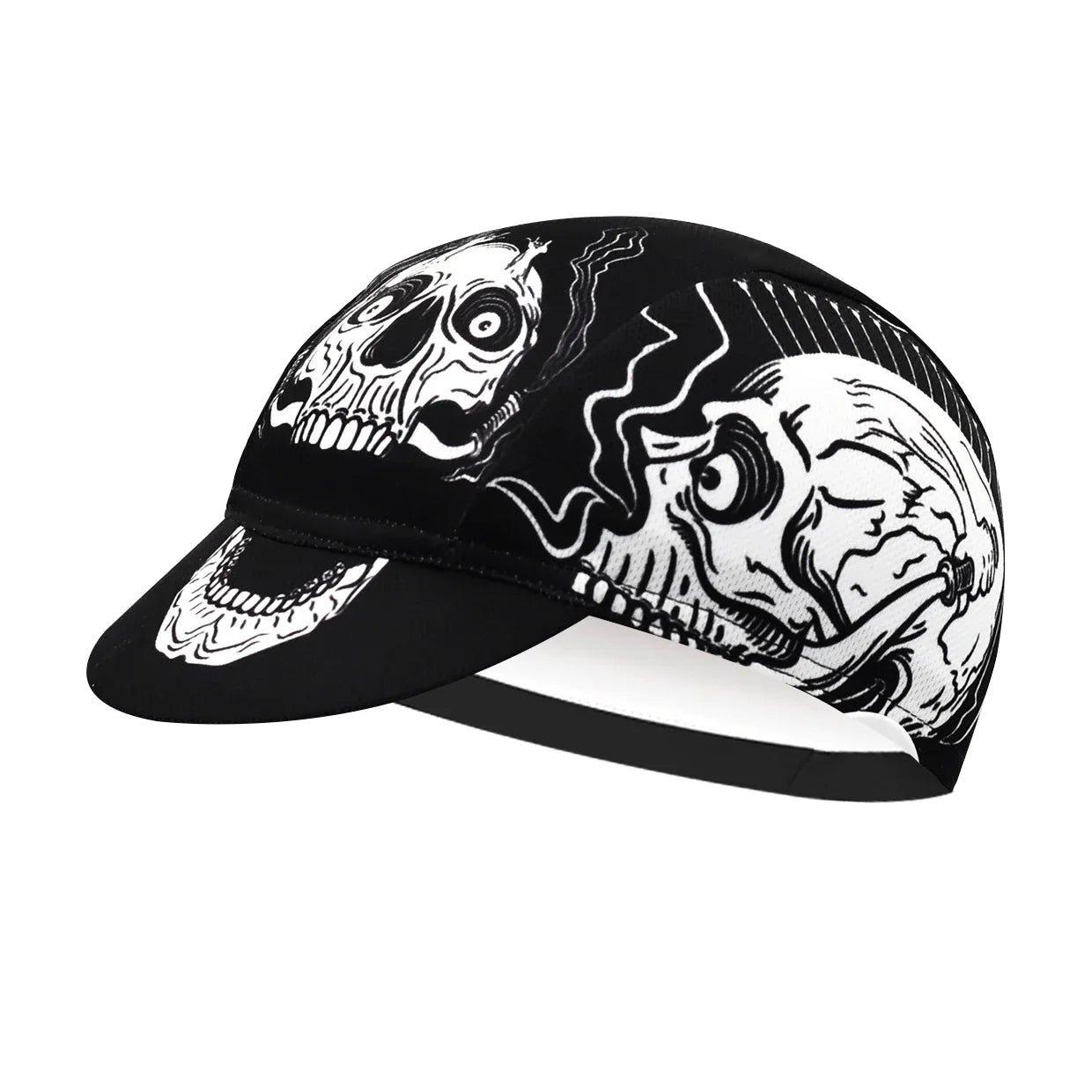 Skulls Graffiti Cycling Cap