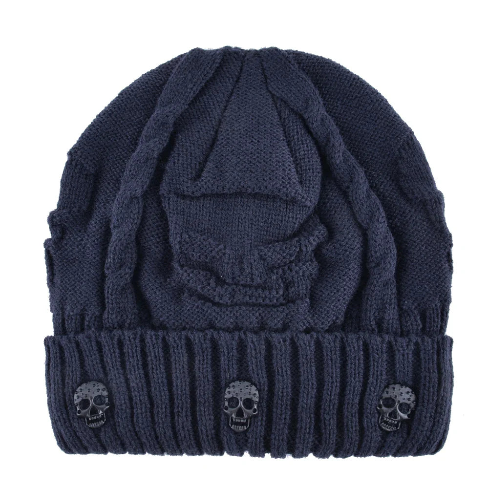Skulls Winter Knitted Beanie