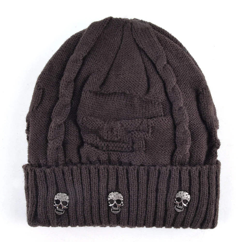 Skulls Winter Knitted Beanie