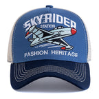 Sky Rider Station Baseball Trucker Cap