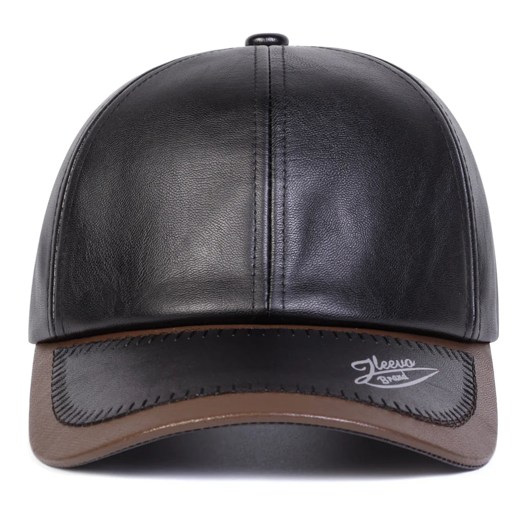 Sleevo Leather Baseball Cap