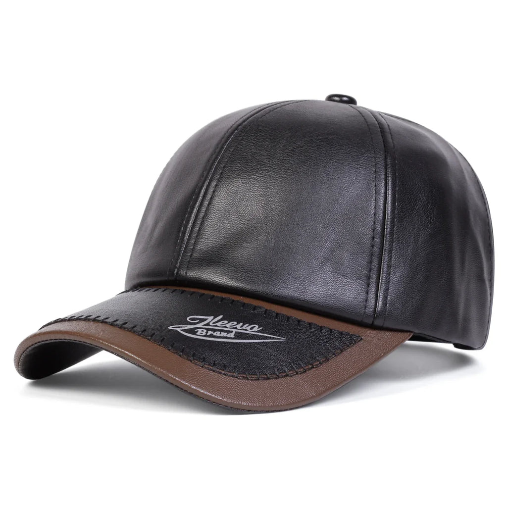 Sleevo Leather Baseball Cap