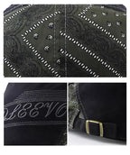 Sleevo Ethnic Patchwork Flat Cap