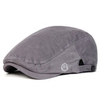 Smile 1991 Corduroy Flat Cap
