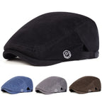 Smile 1991 Corduroy Flat Cap