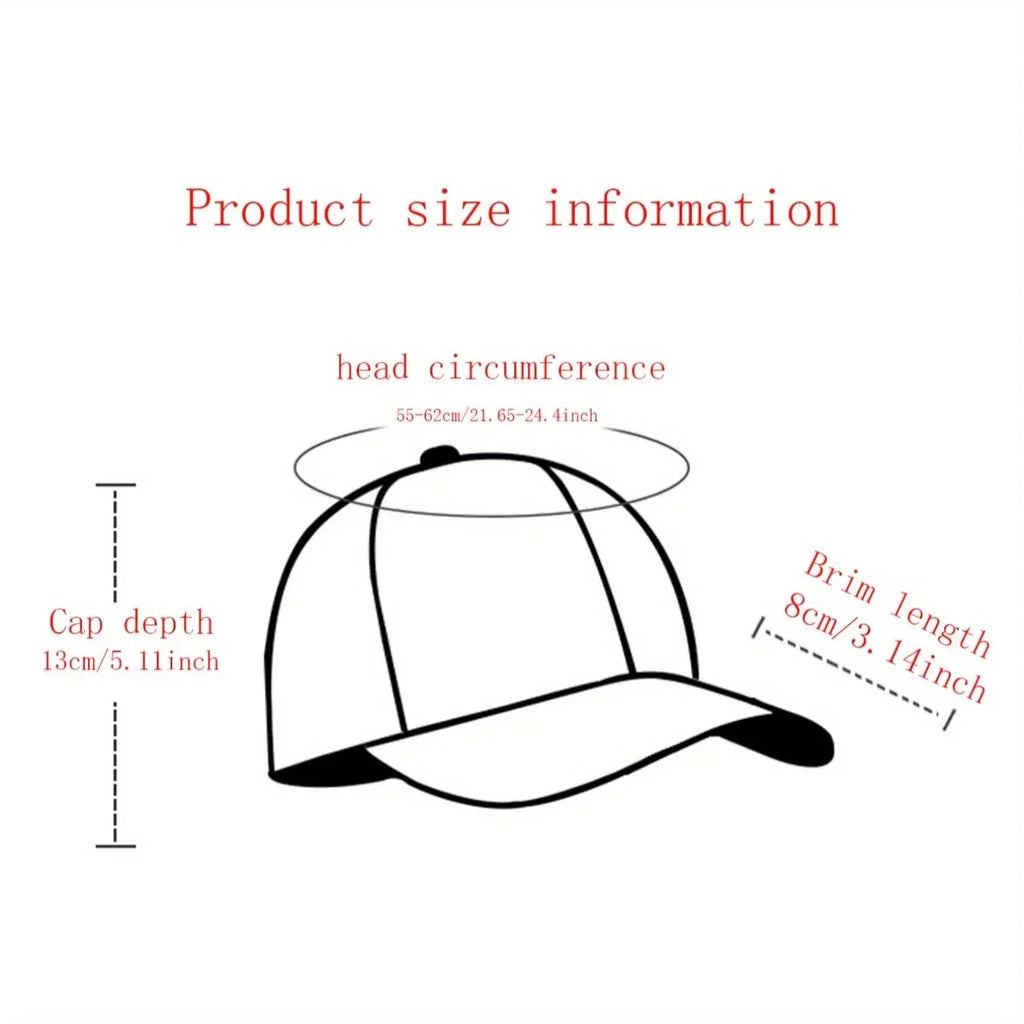 Smile Plain Cotton Snapback Cap