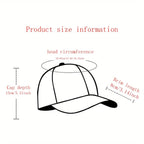 Smile Plain Cotton Snapback Cap